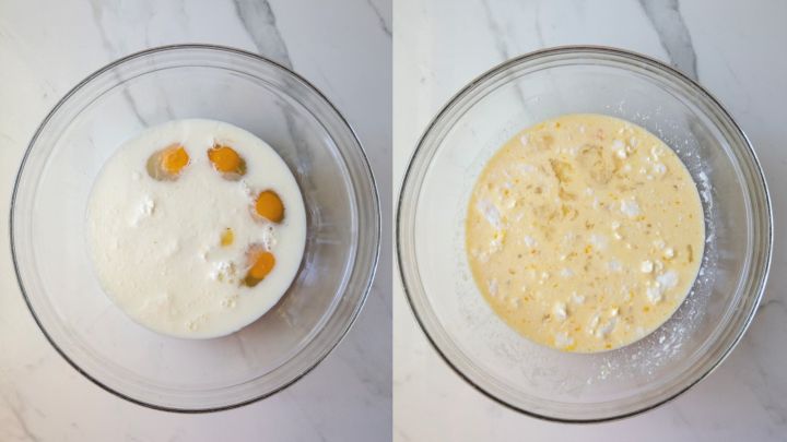 Fresh Milled Flour Pancakes with Cottage Cheese Step 2
