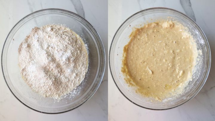 Fresh Milled Flour Pancakes with Cottage Cheese Step 3
