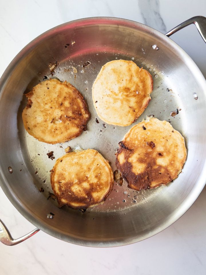 Fresh Milled Flour Pancakes with Cottage Cheese Step 5