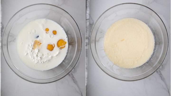 Fresh Milled Waffles with Greek Yogurt Step 2: Mix wet ingredients